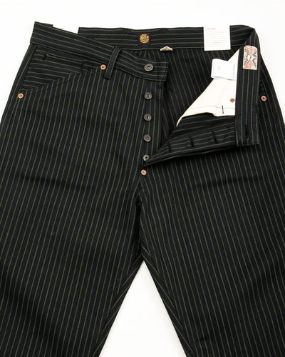Indigofera Jack Pant - Viridescent Stripe - Standard & Strange