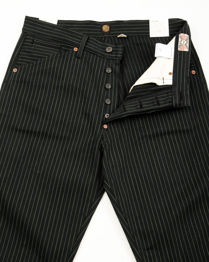Indigofera Jack Pant - Viridescent Stripe - Standard & Strange