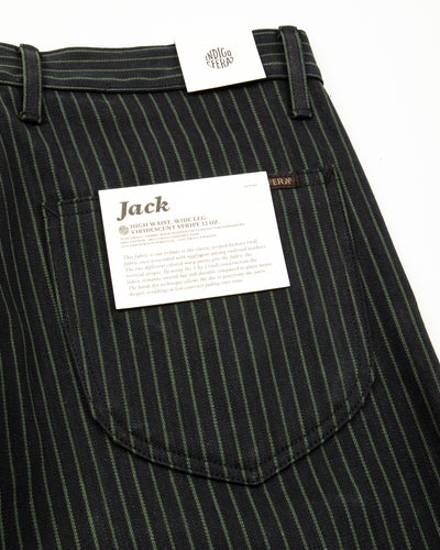Indigofera Jack Pant - Viridescent Stripe - Standard & Strange