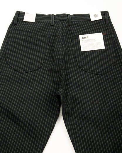 Indigofera Jack Pant - Viridescent Stripe - Standard & Strange