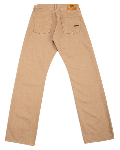 Indigofera Kirk Straight Fit - 13.5oz Khaki Dusk Denim - Standard & Strange