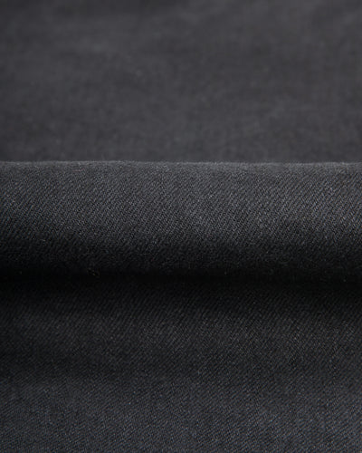 Indigofera Kirk Straight Fit - 14oz Gunpowder Black Selvedge Rinsed - Standard & Strange