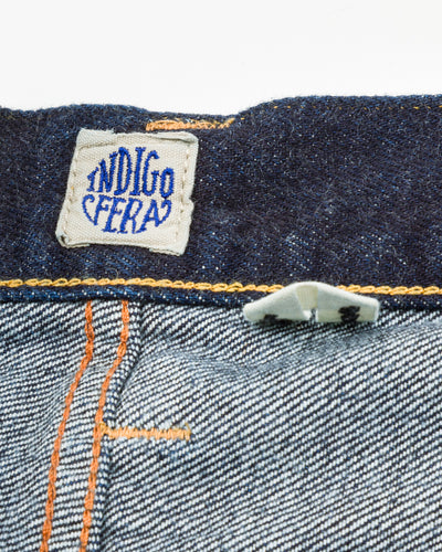 Indigofera Kirk Straight Fit -14oz No.9 Selvedge Rinsed - Standard & Strange