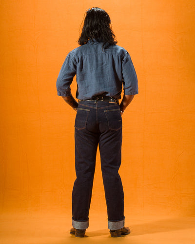 Indigofera Kirk Straight Fit -14oz No.9 Selvedge Rinsed - Standard & Strange