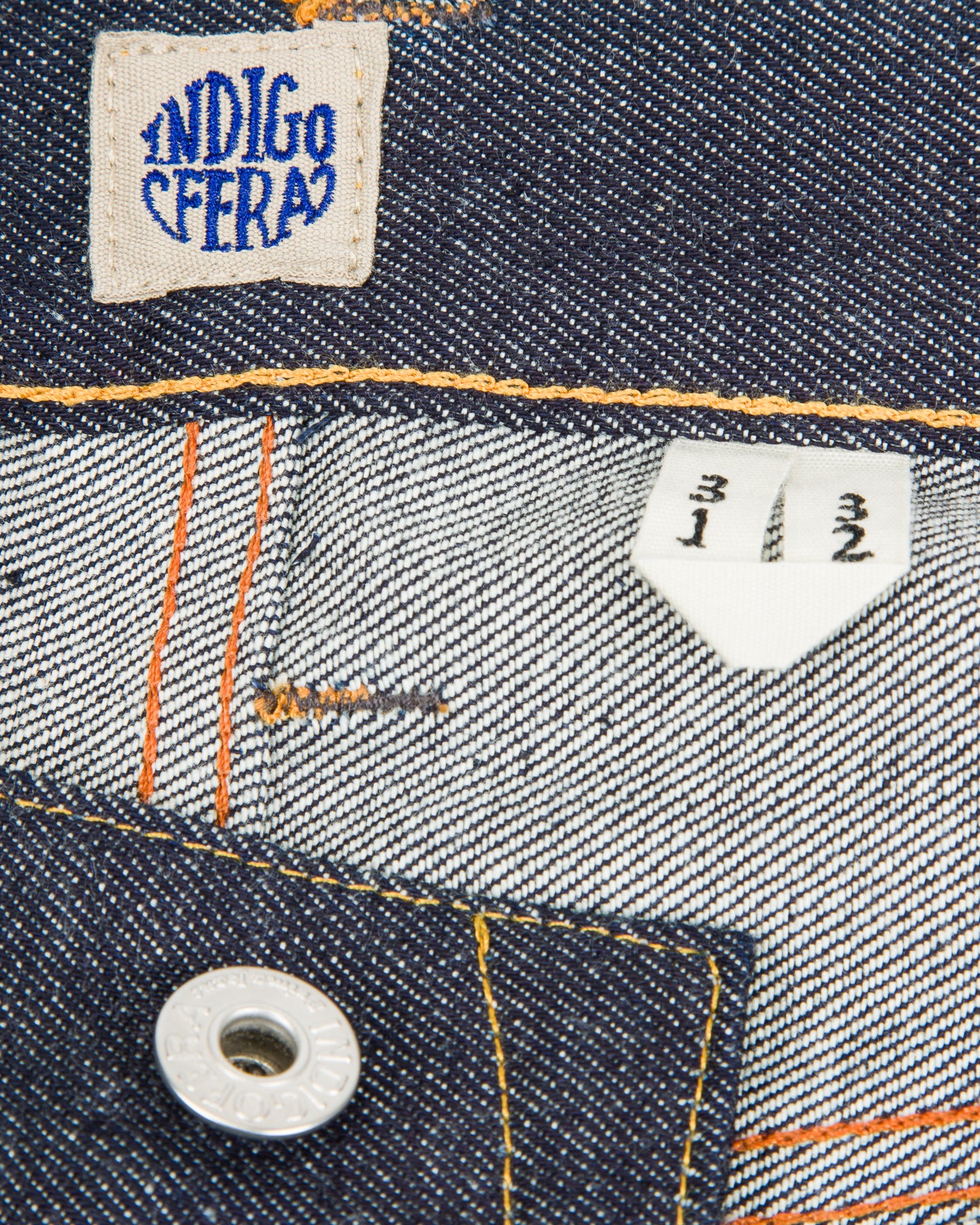 Indigofera Kirk Straight Fit - 29 Hand Dip 13oz Selvedge - Standard & Strange