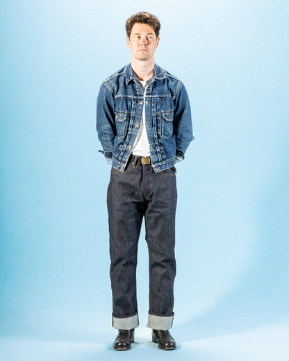 Indigofera Kirk Straight Fit - 29 Hand Dip 13oz Selvedge - Standard & Strange
