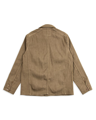 Indigofera Kurt Jacket - Desert Moss Green Selvedge - Standard & Strange