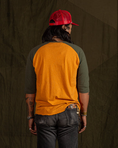 Indigofera Leon Raglan - Orange/Green Resin - Standard & Strange