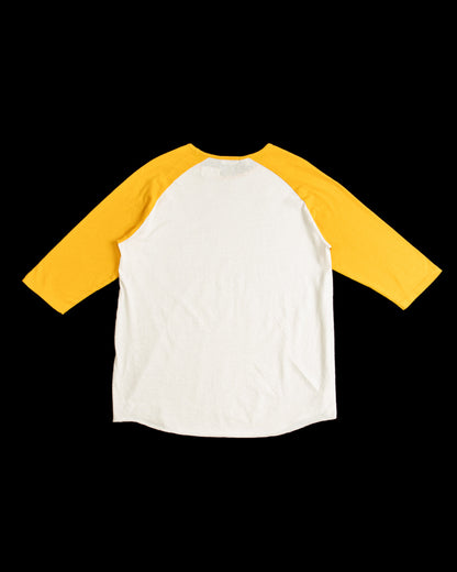 Indigofera Leon Raglan Tee - Cockatoo / Yellow - Standard & Strange