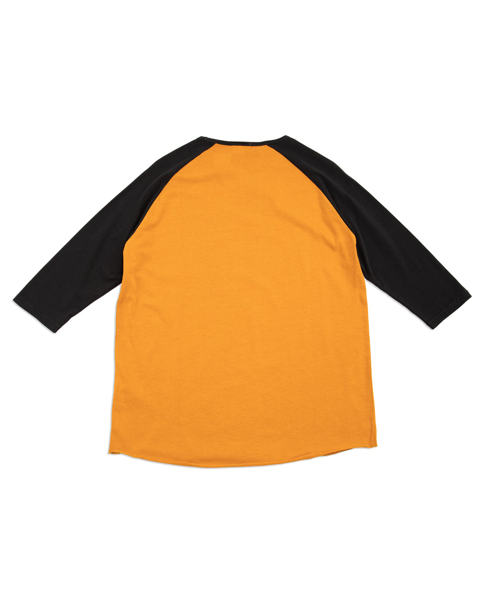 Indigofera Leon Raglan Tee - Orange / Marshall - Standard & Strange