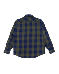 Indigofera Norris Shirt - Indigo/Green - Standard & Strange