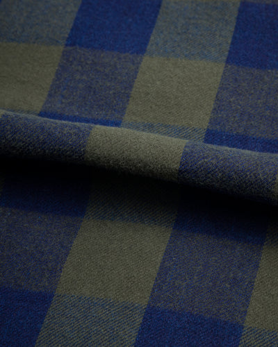 Indigofera Norris Shirt - Indigo/Green - Standard & Strange