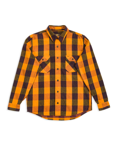 Indigofera Norris Shirt - Orange/Vine/Black - Standard & Strange