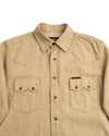 Indigofera Ryman Shirt - Beige Carson Denim - Standard & Strange