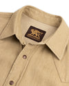 Indigofera Ryman Shirt - Beige Carson Denim - Standard & Strange