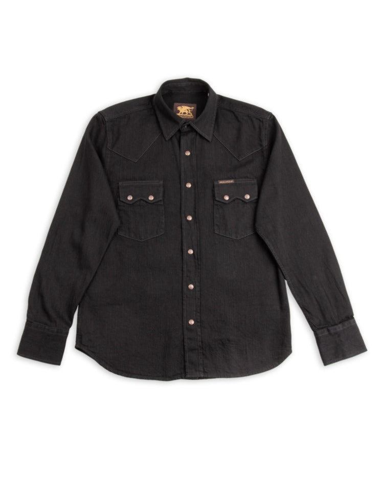 Indigofera Ryman Shirt - Black Petaca Denim - Standard & Strange