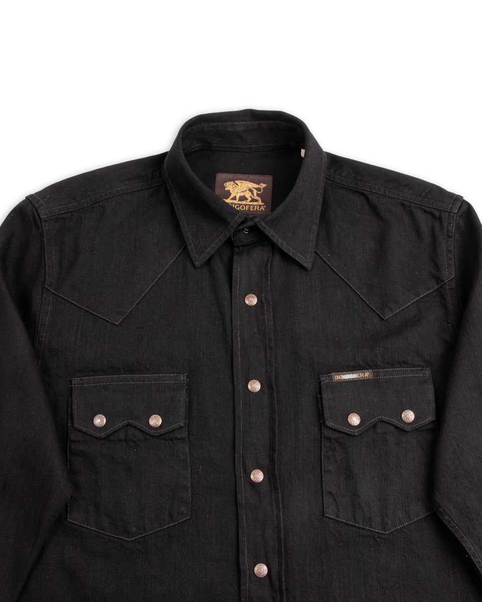 Indigofera Ryman Shirt - Black Petaca Denim – Standard & Strange