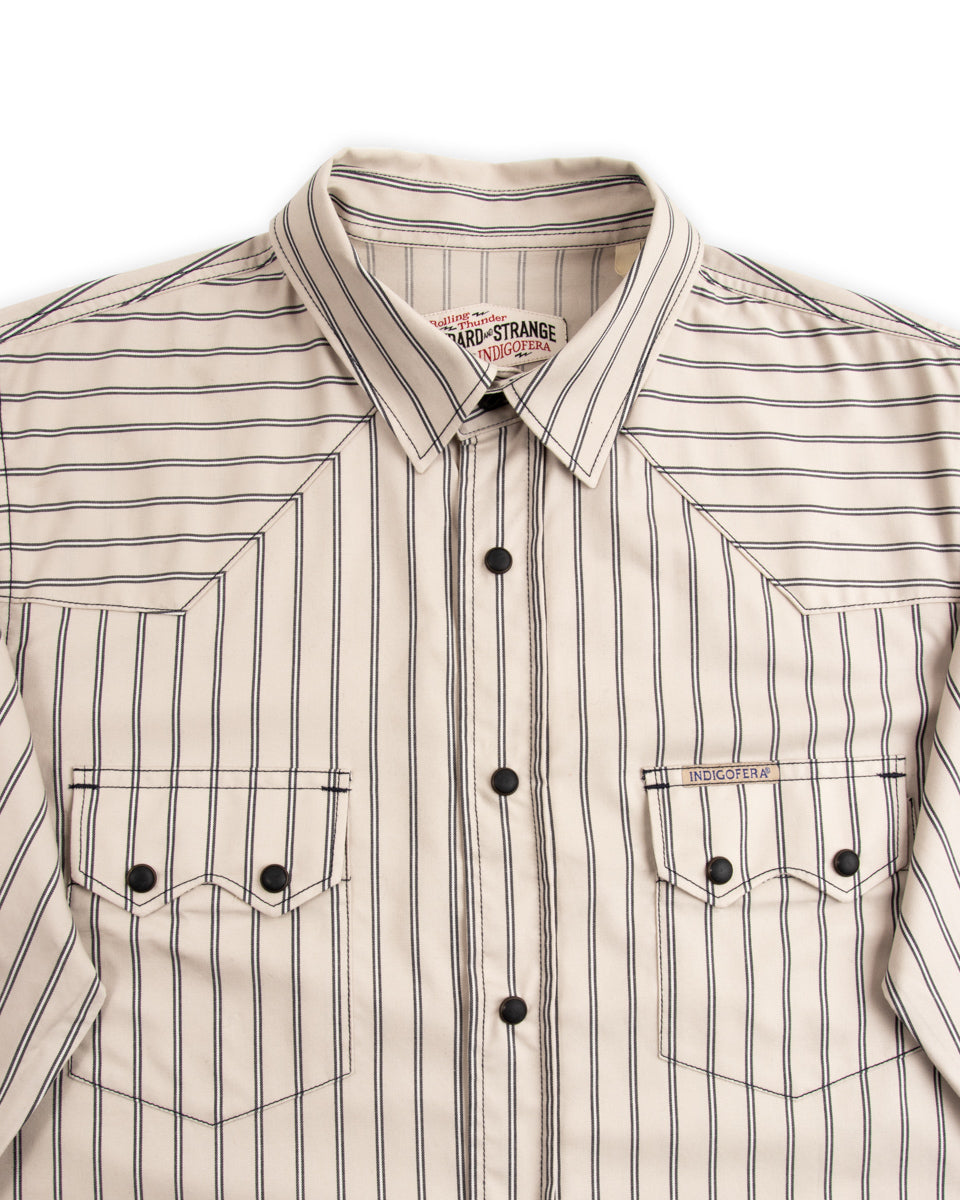 Indigofera S&S x Indigofera Rolling Thunder Ronson Shirt - Standard & Strange