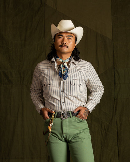 Indigofera S&S x Indigofera Rolling Thunder Ronson Shirt - Standard & Strange