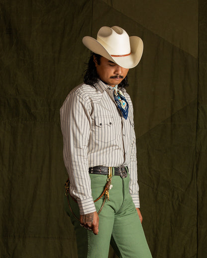 Indigofera S&S x Indigofera Rolling Thunder Ronson Shirt - Standard & Strange