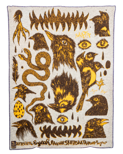 Indigofera Skata Blanket - Ragnar Persson Collaboration - Standard & Strange