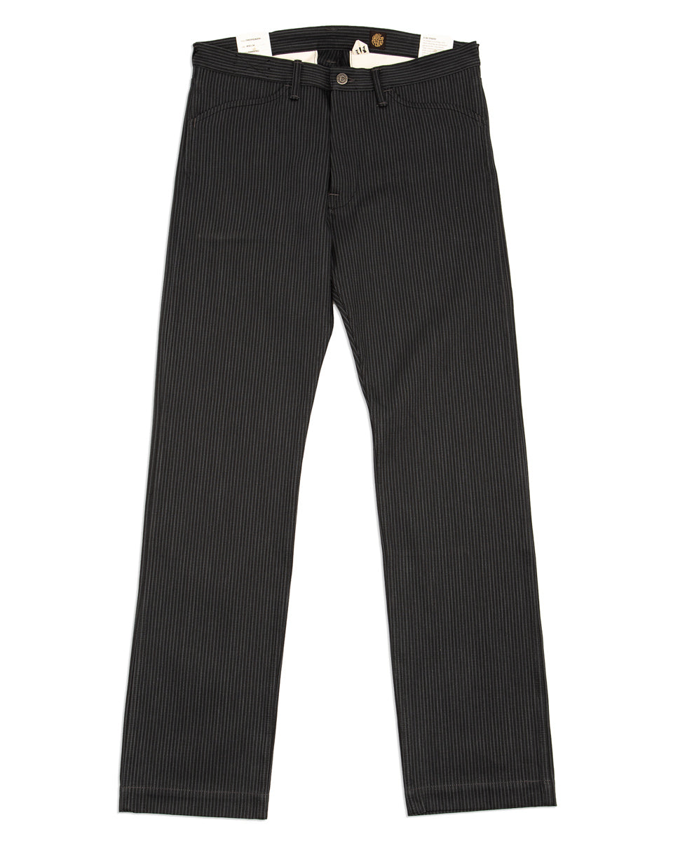 Indigofera Swearengen Pant - Grey/Black Hickory Stripe - Standard & Strange