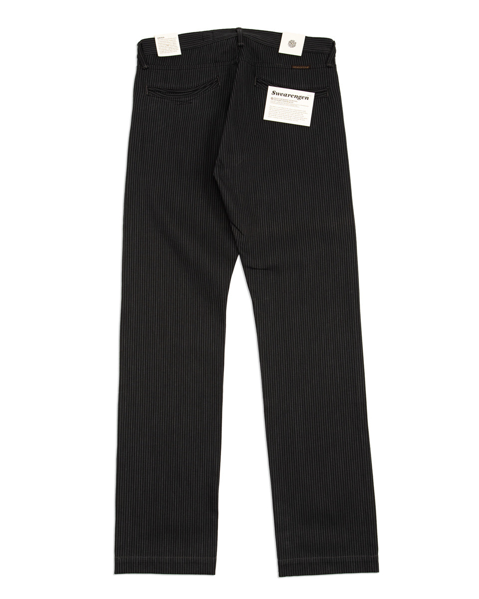 Indigofera Swearengen Pant - Grey/Black Hickory Stripe - Standard & Strange