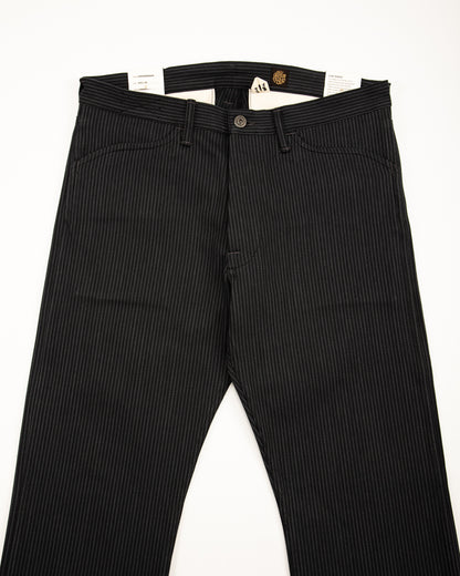 Indigofera Swearengen Pant - Grey/Black Hickory Stripe - Standard & Strange