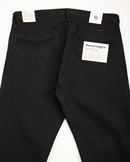 Indigofera Swearengen Pant - Grey/Black Hickory Stripe - Standard & Strange