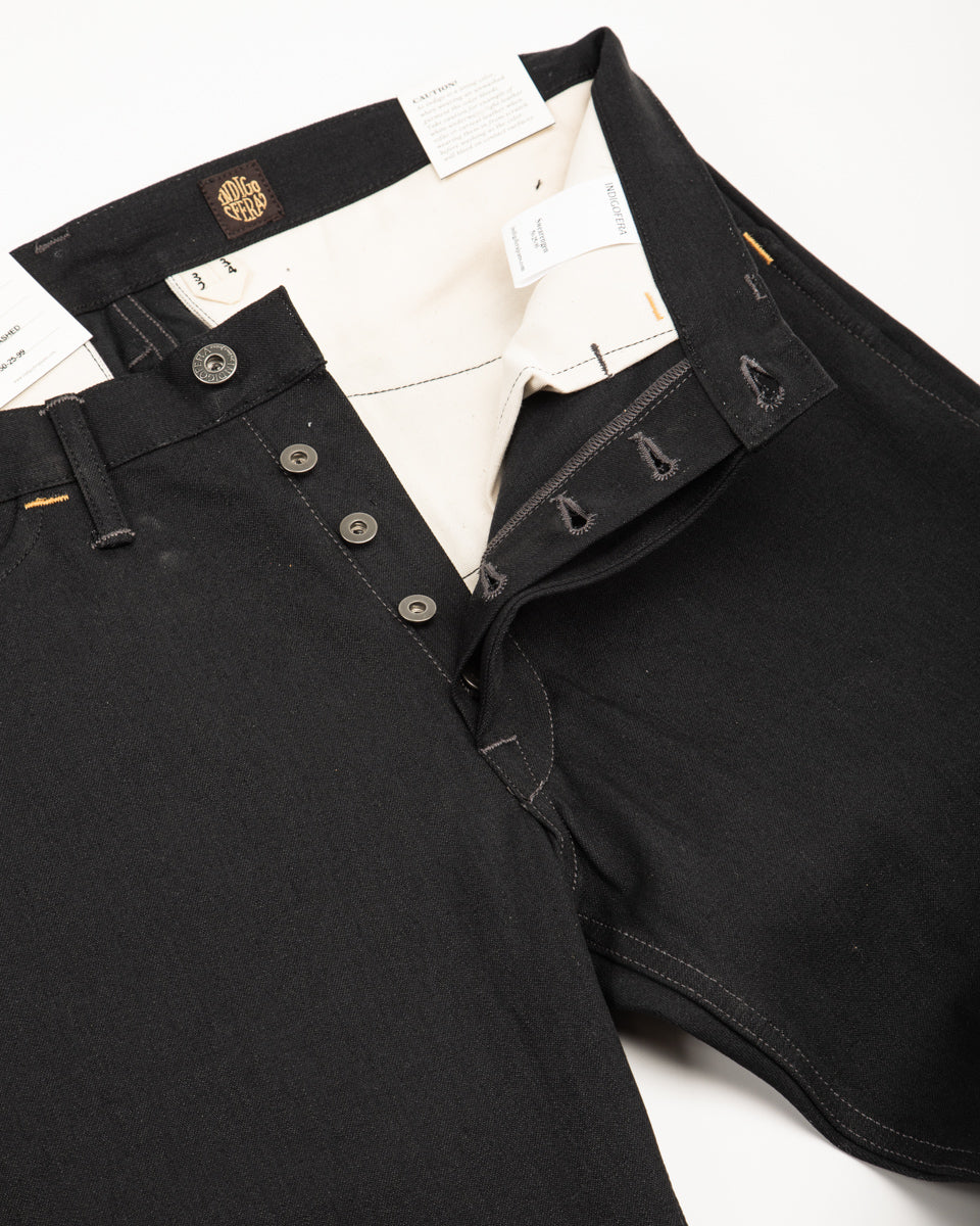 Indigofera Swearengen Pant - Sootblack Denim - Standard & Strange