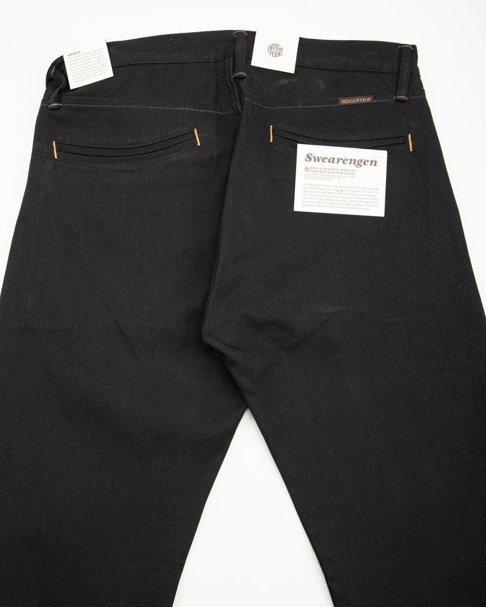 Indigofera Swearengen Pant - Sootblack Denim - Standard & Strange