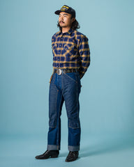 Indigofera Wendell Pant - Mil. Chambray / Neppy Workers - Standard & Strange