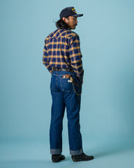 Indigofera Wendell Pant - Mil. Chambray / Neppy Workers - Standard & Strange