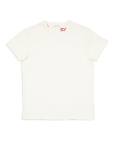 Indigofera Wilson Pocket Tee - Cockatoo White - Standard & Strange