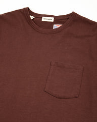 Indigofera Wilson Pocket Tee - Crimson Dusk - Standard & Strange