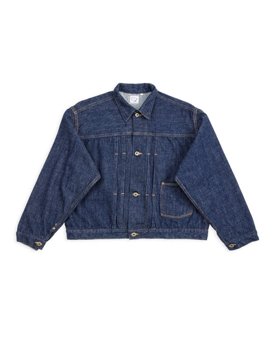 OrSlow Women's 40's Light oz Denim Jacket - One Wash - Standard & Strange