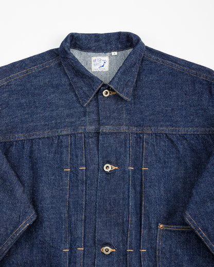 OrSlow Women's 40's Light oz Denim Jacket - One Wash - Standard & Strange