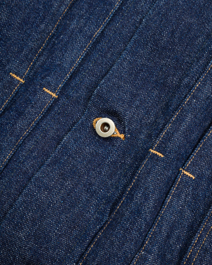 OrSlow Women's 40's Light oz Denim Jacket - One Wash - Standard & Strange