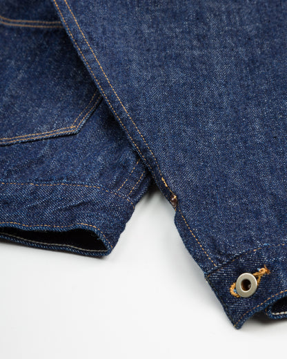 OrSlow Women's 40's Light oz Denim Jacket - One Wash - Standard & Strange