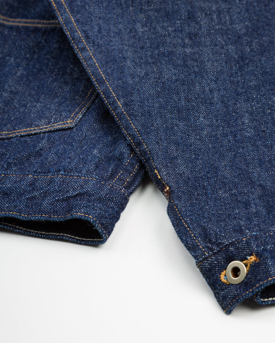 OrSlow Women's 40's Light oz Denim Jacket - One Wash - Standard & Strange