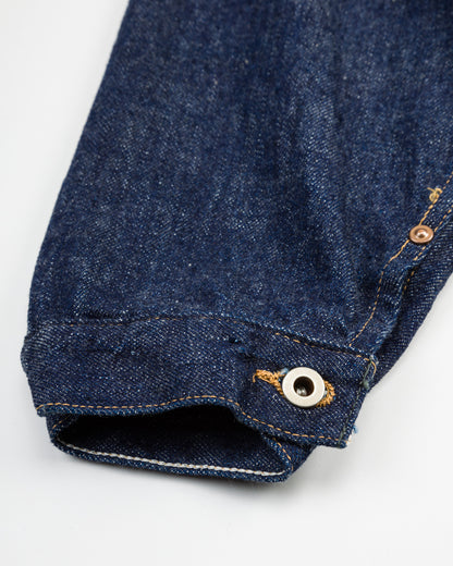 OrSlow Women's 40's Light oz Denim Jacket - One Wash - Standard & Strange