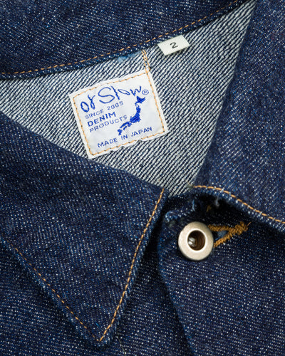 OrSlow Women's 40's Light oz Denim Jacket - One Wash - Standard & Strange