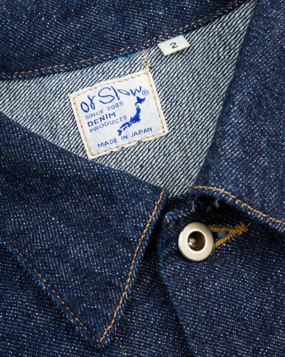 OrSlow Women's 40's Light oz Denim Jacket - One Wash - Standard & Strange