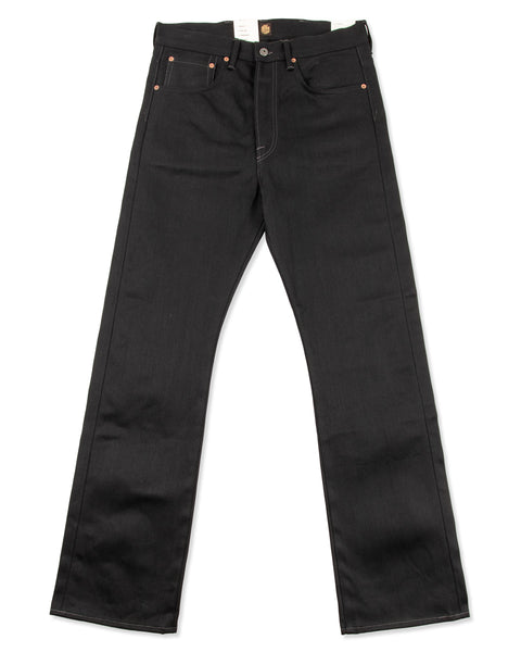 Indigofera Wyatt Bootcut - 14oz Gunpowder Black Selvedge - Standard & Strange