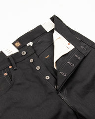 Indigofera Wyatt Bootcut - 14oz Gunpowder Black Selvedge - Standard & Strange