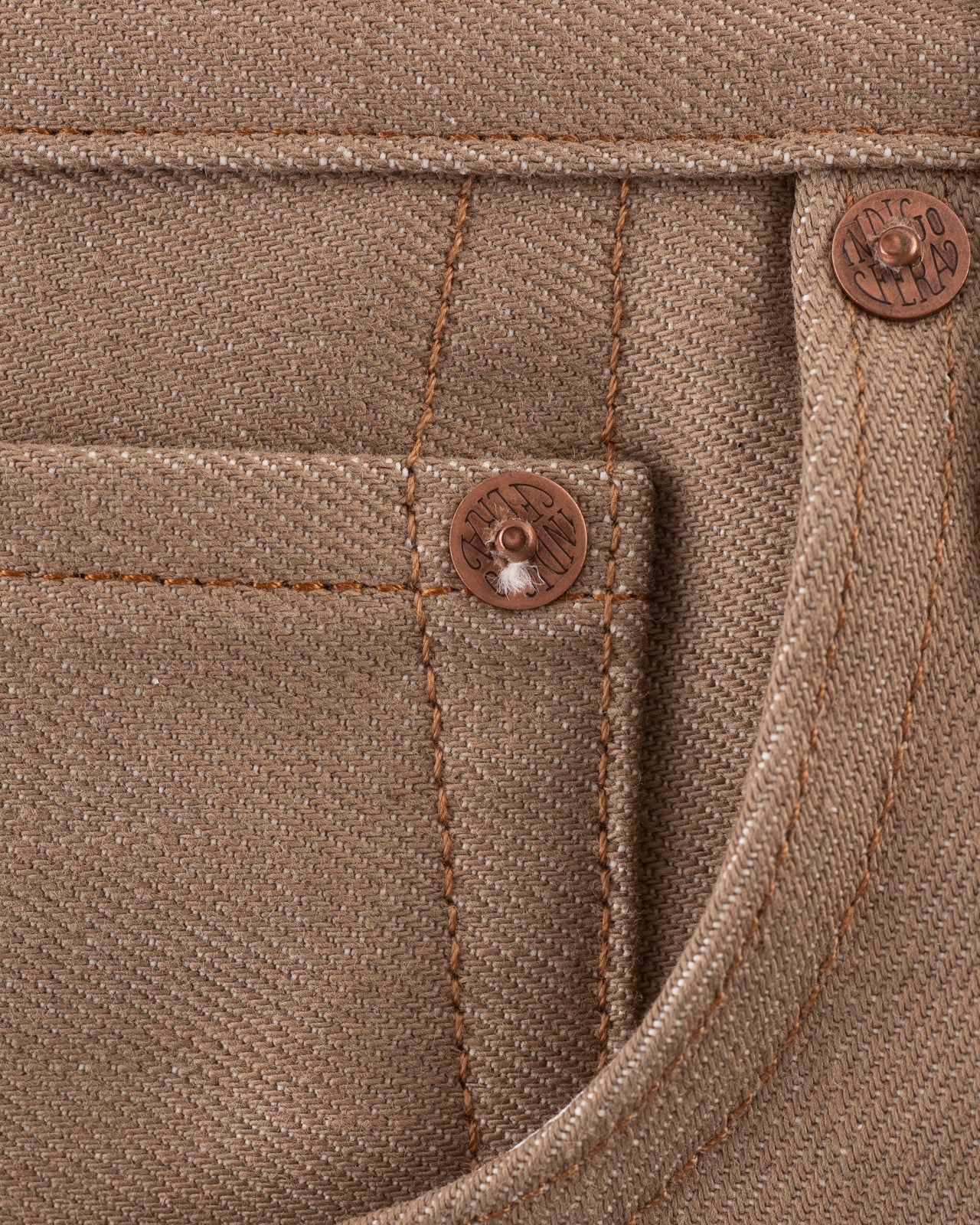 Indigofera Wyatt Bootcut - Khaki Dusk Denim - Standard & Strange