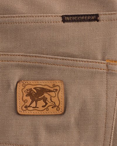 Indigofera Wyatt Bootcut - Khaki Dusk Denim - Standard & Strange