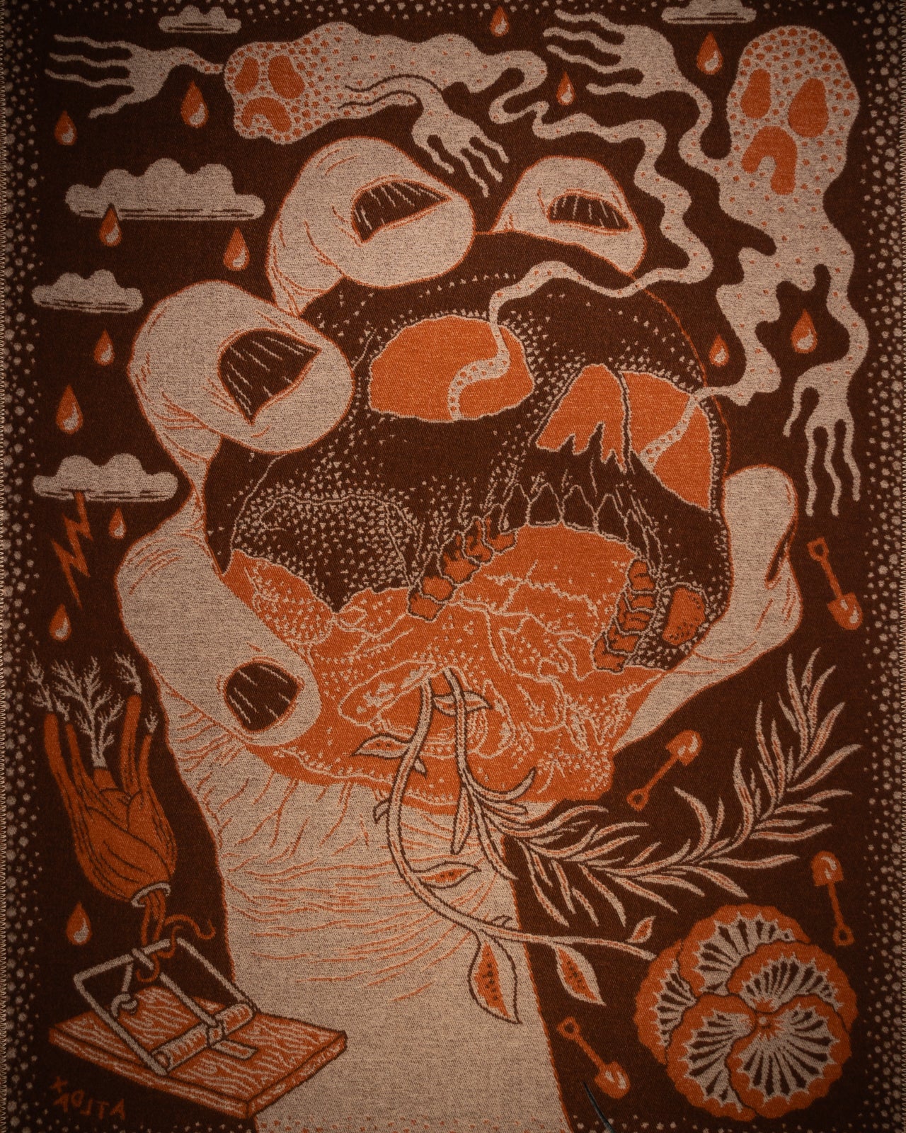 Indigofera Yorick Blanket - Standard & Strange