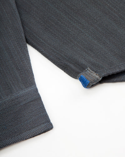 Indi + Ash Ames Workshirt - Handwoven Iron/Indigo Denim - Standard & Strange