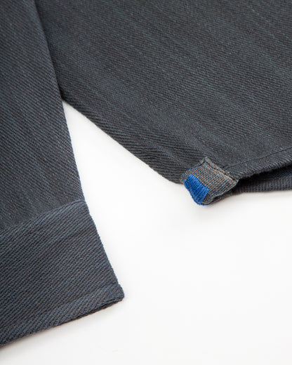 Indi + Ash Ames Workshirt - Handwoven Iron/Indigo Denim - Standard & Strange